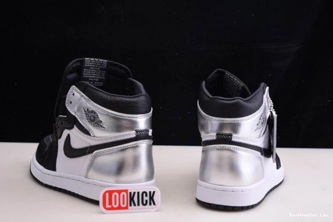 Bmlin HIGH AIR WMNS 1 OG CD0461-001 JORDAN TOE SILVER 0711